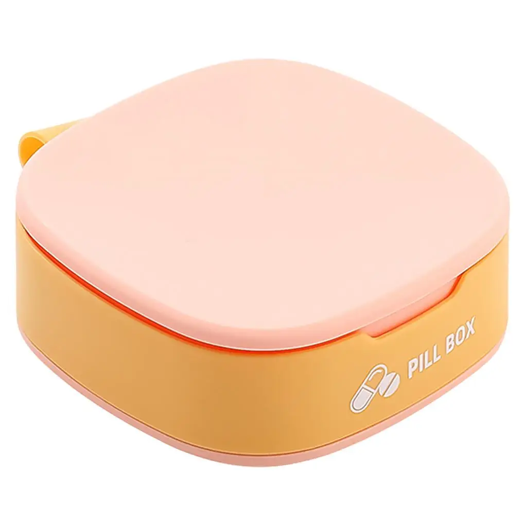 

4 Slots Pill Medicine Box Portable Travel Pill Box Storage Organizer Splitters Medicine Box Holder Container Case