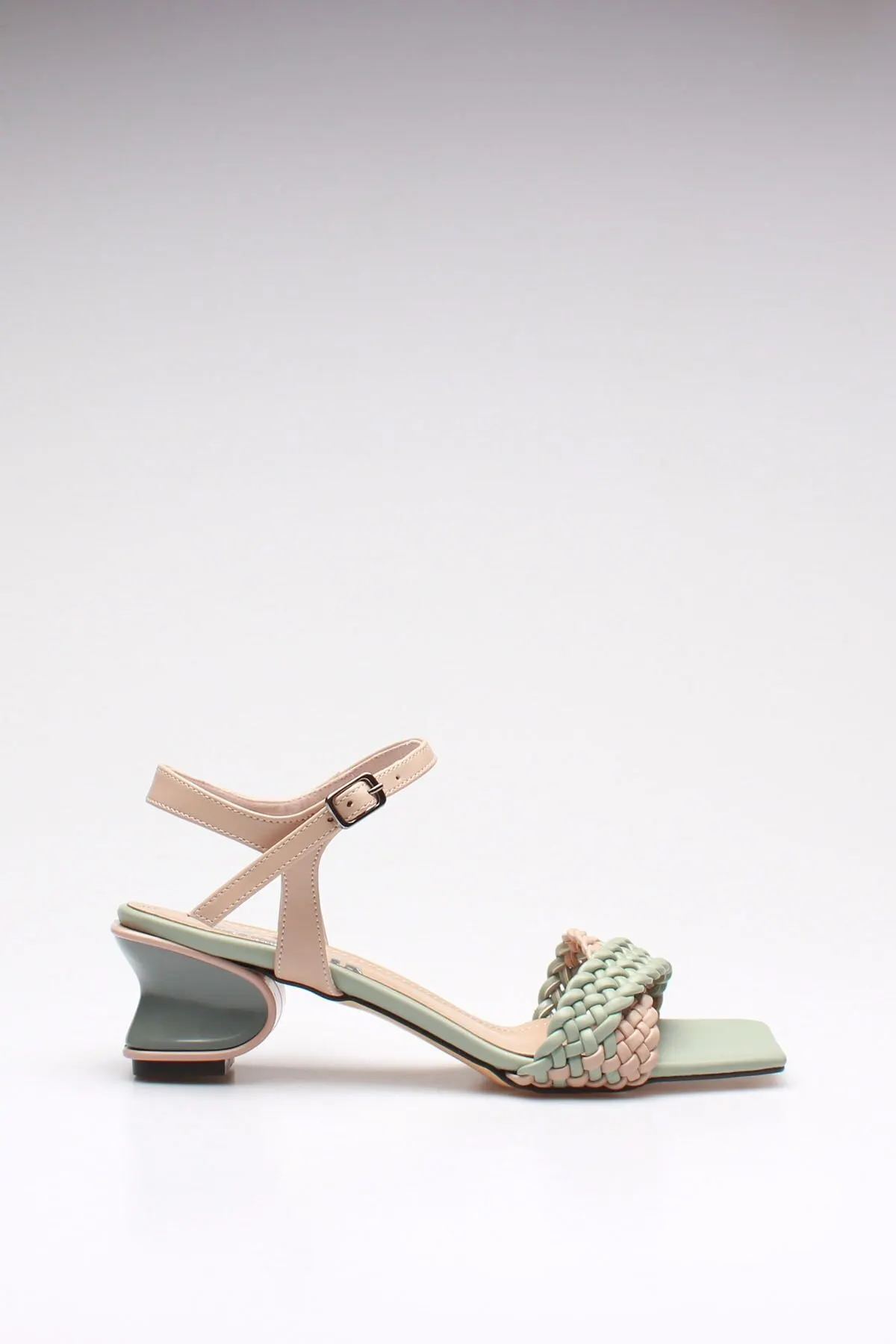 

Fashion Style women's Mint Beige Leather Classic Shoes