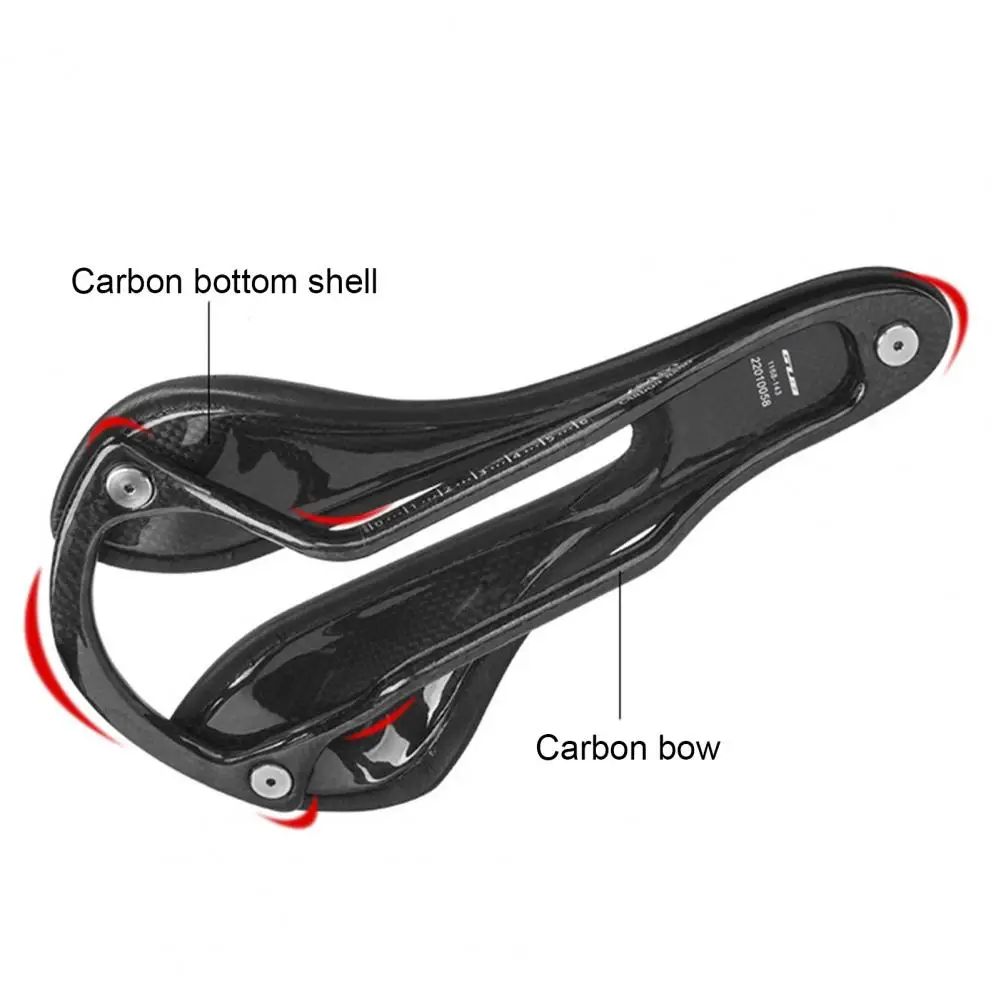 

Delicate Hollow Design Microfiber Faux Leather Bicycle Cushion MTB Mountain Bike Bicycle Saddle for Cycling Seat Cushion