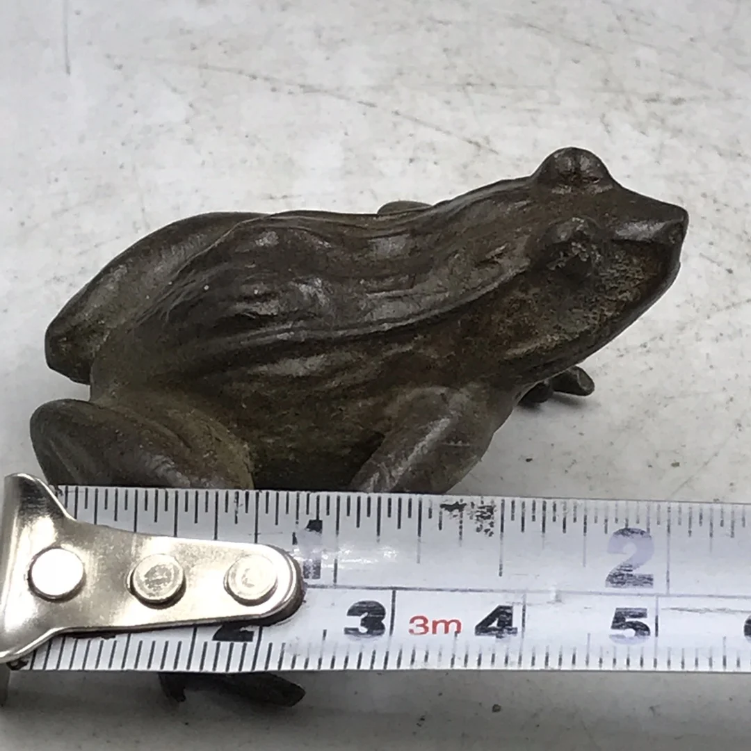 Бесплатная доставка коллекция украшений в виде лягушки из чистой меди маленькая