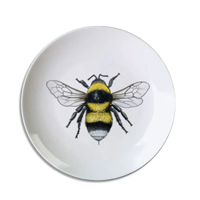 

Beautiful Ceramic Decorative Plate Wall Hanging Plates for Home Decoration Wall Decor Platos Decorativos Piatti Da Appendere