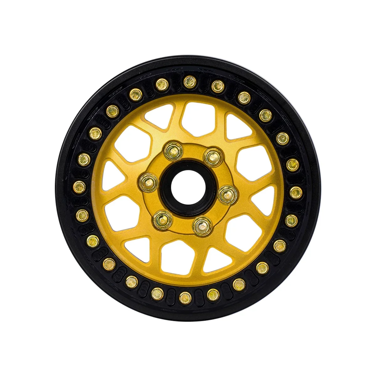 4 шт. алюминиевый обод ступицы колеса с ЧПУ 1 9 для 1/10 RC гусеничного автомобиля SCX10