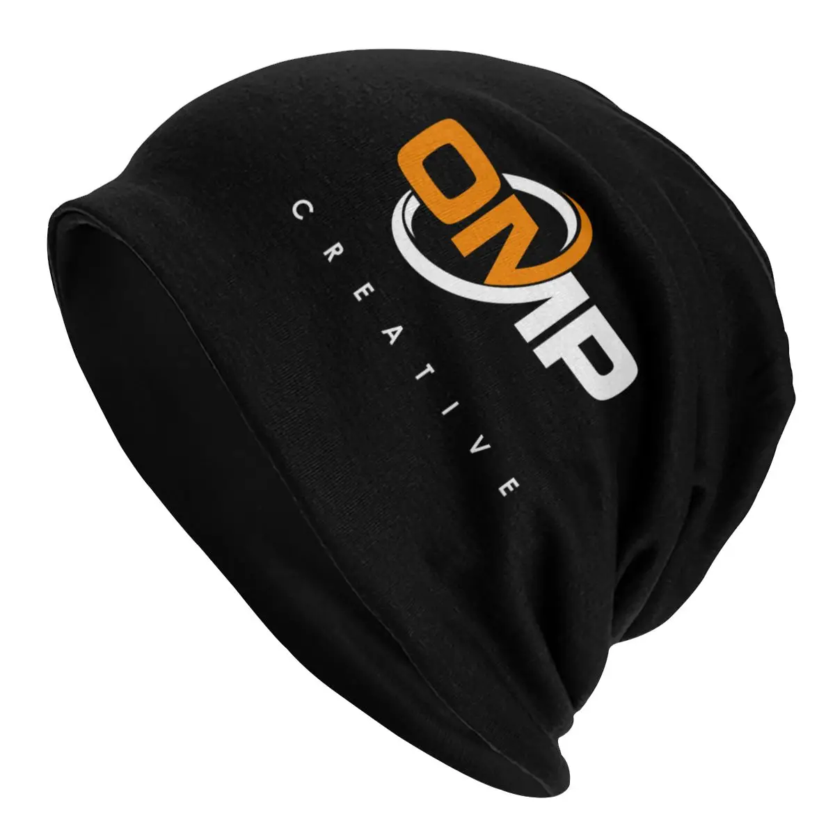 

Omp Letter Logo Bonnet Hat Cool Ski Skullies Beanies Hats for Men Women Knit Hat Spring Dual-use Cap