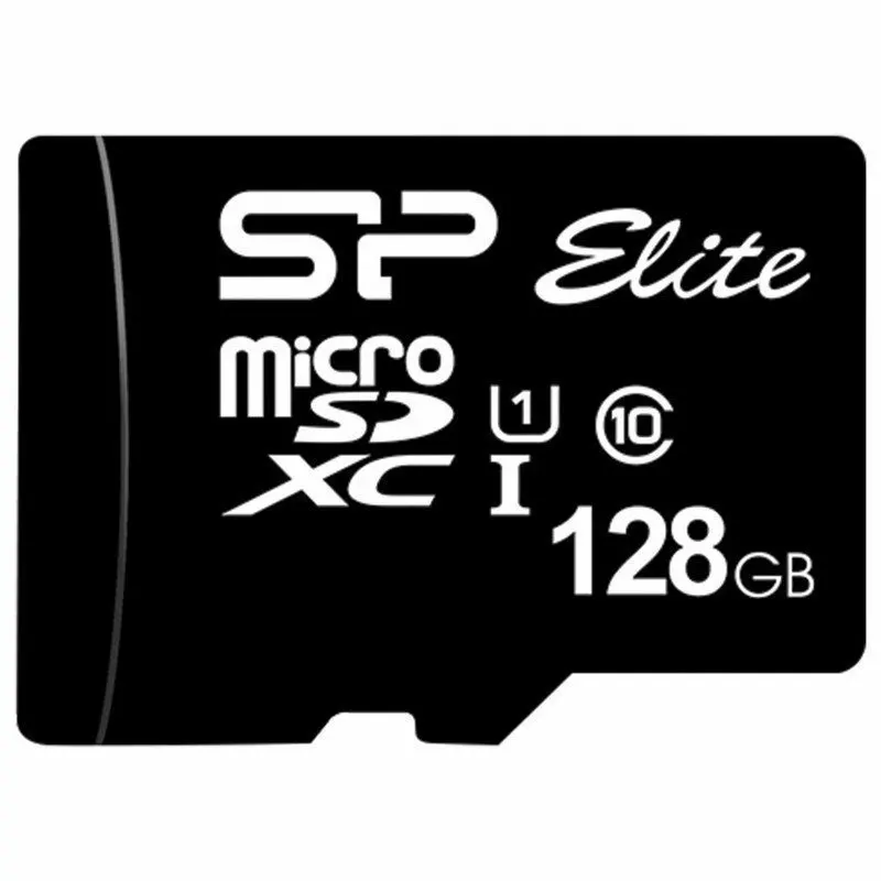Memory card microSDXC 128 GB Silicon power elite UHS-I U3 V30 75 MB/s (cl.10) adapter sp128gbstxbu1. | Электроника
