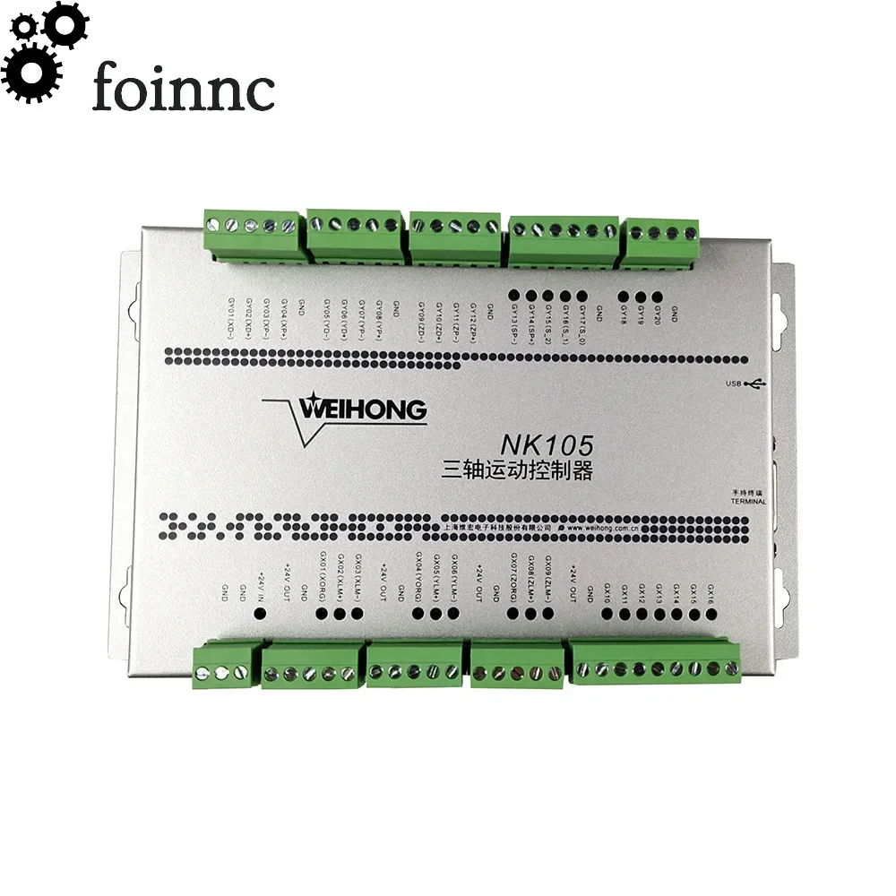 Оригинальная студийная система управления движением Weihong NK105 G2 3 Axis DSP Controller NC для