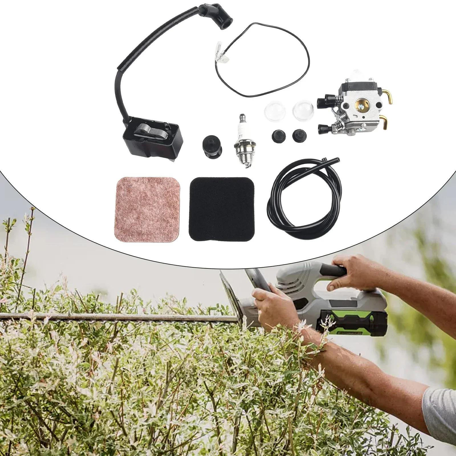 Комплект карбюратора катушки зажигания для S-tihl Fs-80R/Fs85/Fs-80/Hs80/Ht75/Hs75/Hs85