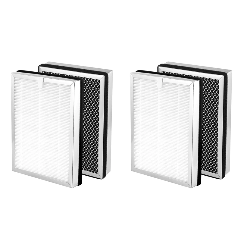 

HEPA Filter Replacement For Medify MA-25 Air Purifier 4-Pack 3 In 1 Filtration True HEPA H13 Filter Pre-Filter