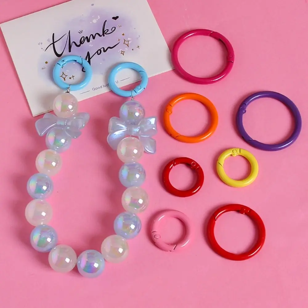 5 шт. Круглый карабин с пружинной застежкой 25 мм