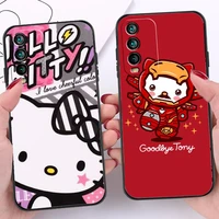 hello kitty cute phone cases for xiaomi redmi poco x3 gt x3 pro m3 poco m3 pro x3 nfc x3 mi 11 mi 11 lite back cover coque
