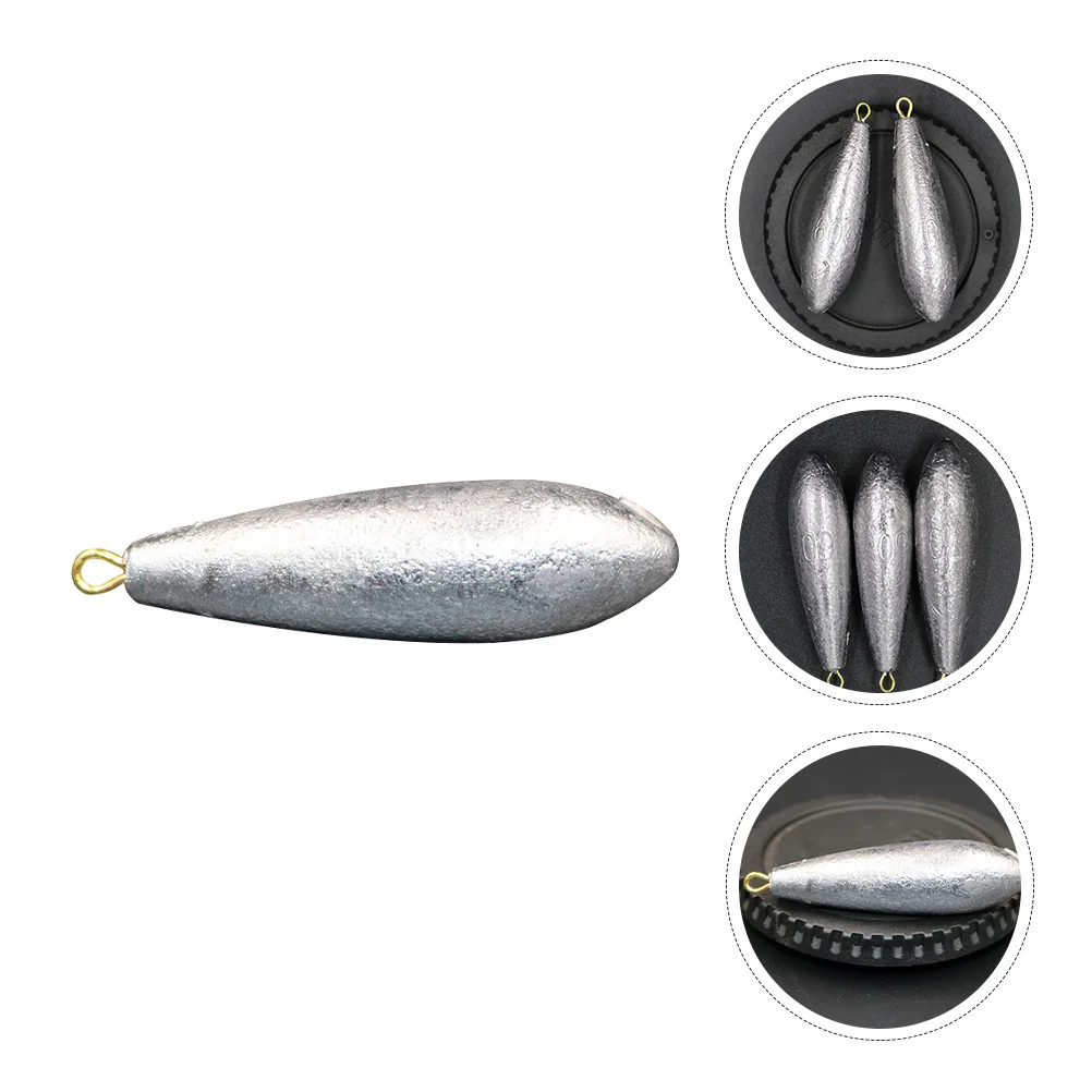 

20pcs Water-drop Fishing Sinker Fishing Bait Sinkers Fishing Lead Weight