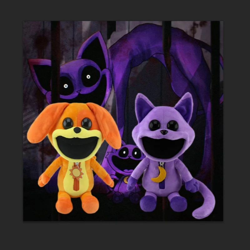 Улыбающиеся животные ужас улыбающийся фиолетовый кот-монстр с большим ртом духи