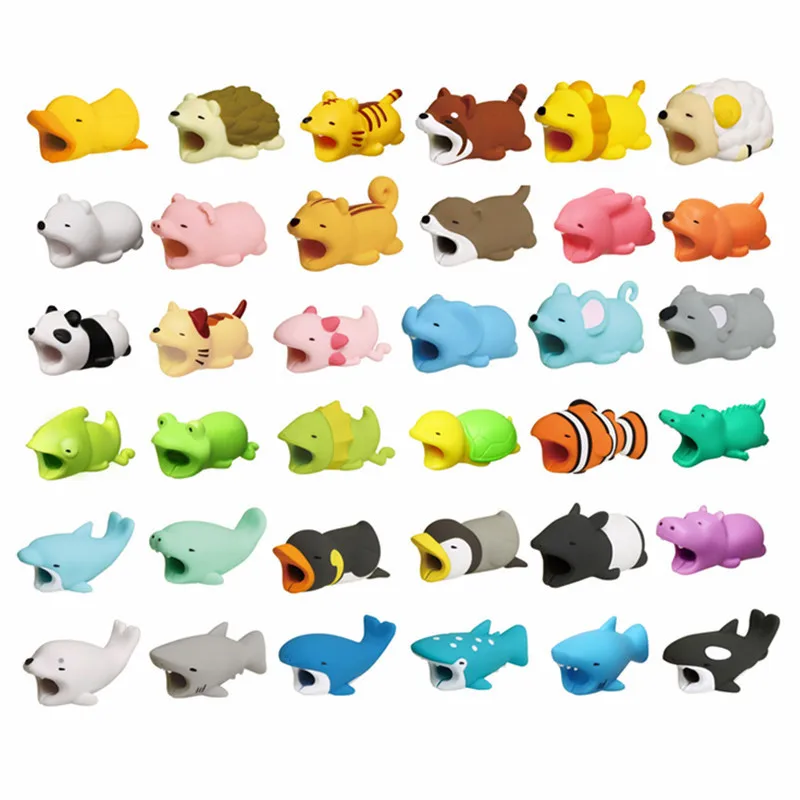 

Charger Organizer Earphone Cable Protector Animal Usb Line Organization Bite Winder USB