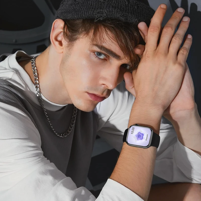 Фото Силиконовый ремешок для Apple Watch, ремешок 44 мм, 45 мм, 40 мм, 41 мм, 42-38 мм, 45 мм, спортивный браслет iwatch series 8 7 6 5 4 3 SE 9 Ultra 2 49 мм №4