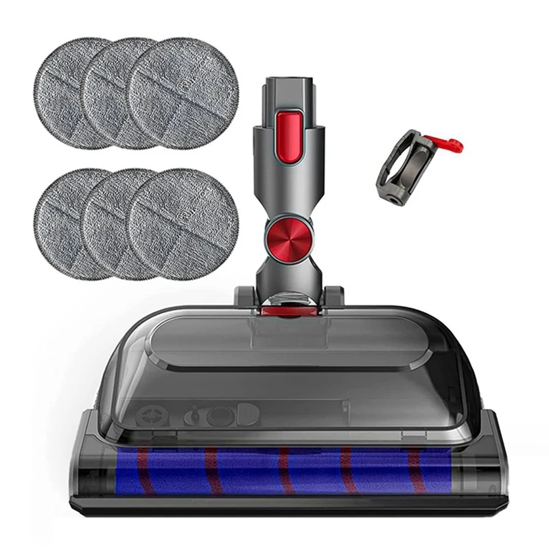 

Attachment Mop Suction Electric Mop With Lock And Mop For Dyson V15 V11 V10 V8 V7 Vacuum Cleaner Replacement Accessories