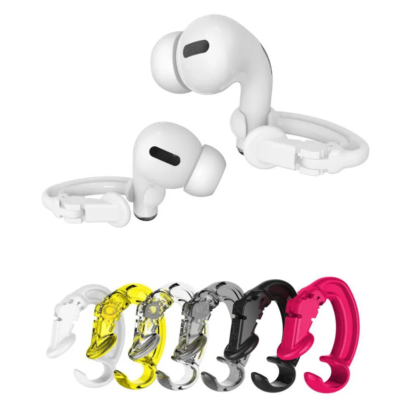 

Новые спортивные силиконовые ушные крючки для Apple AirPods Pro Аксессуары Air Pods Bluetooth Наушники Earpods 2 3 держатель для Airpods зажим