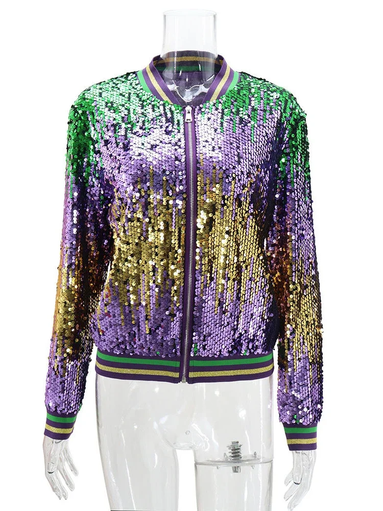 Рисунок 4 - Женская бейсбольная куртка с блестками