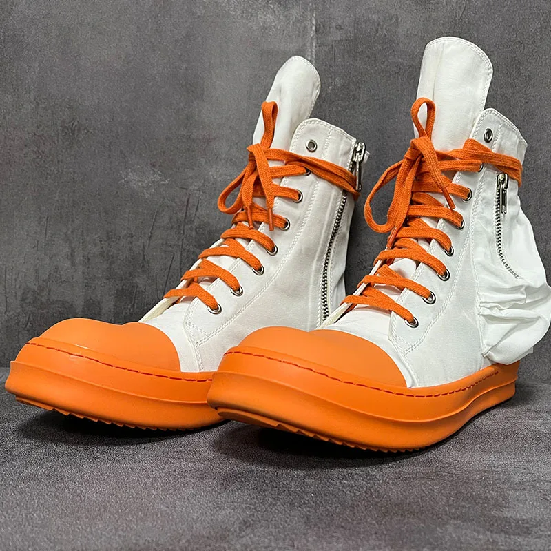 Высокие кроссовки для мужчин и женщин повседневная холщовая обувь роскошные