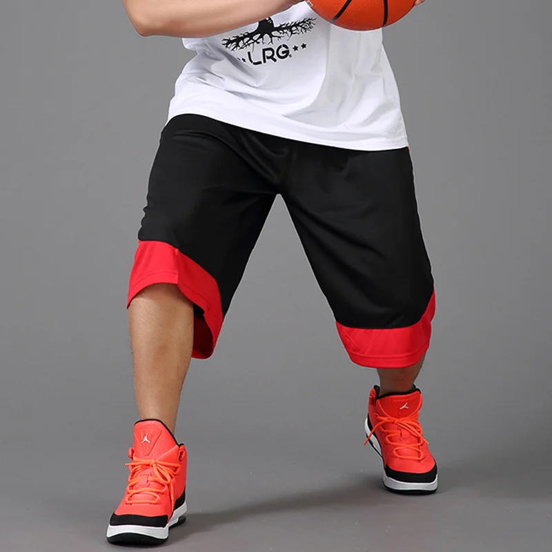 

New Arrival Fashion Large Loose Quick Dry Beach Casual Elastic Waist Kn Length Print Shorts Men Plsu Size XL 2XL 3XL 4XL