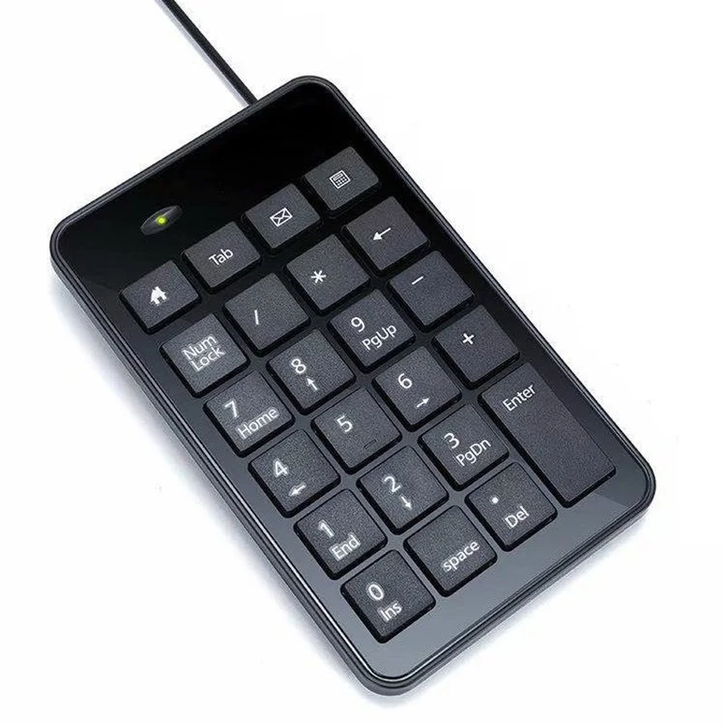 23 Keys Mini USB Wired Digital Keyboard Mini Numeric Keyboard Accounting Bank Finance Keyboard for Notebook Desktop enlarge