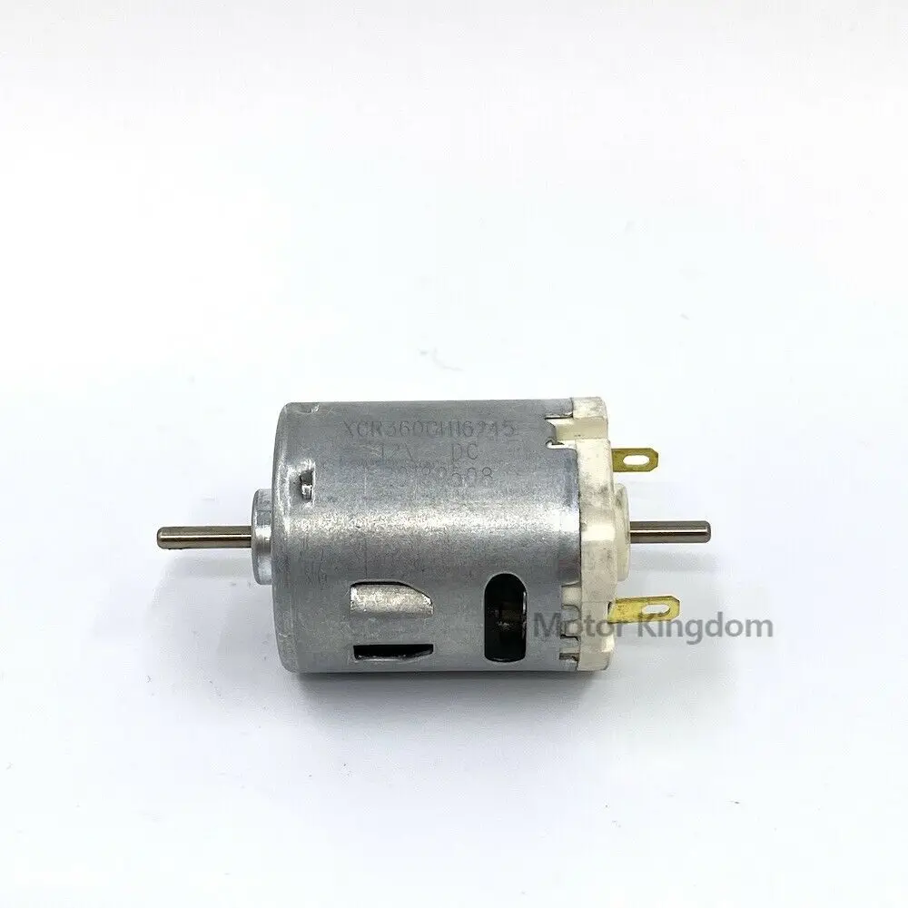 RS-360SH DC6V 12V 18V 11000RPM Высокоскоростной микро мини-двигатель 28 мм двойной вал 2 3 |