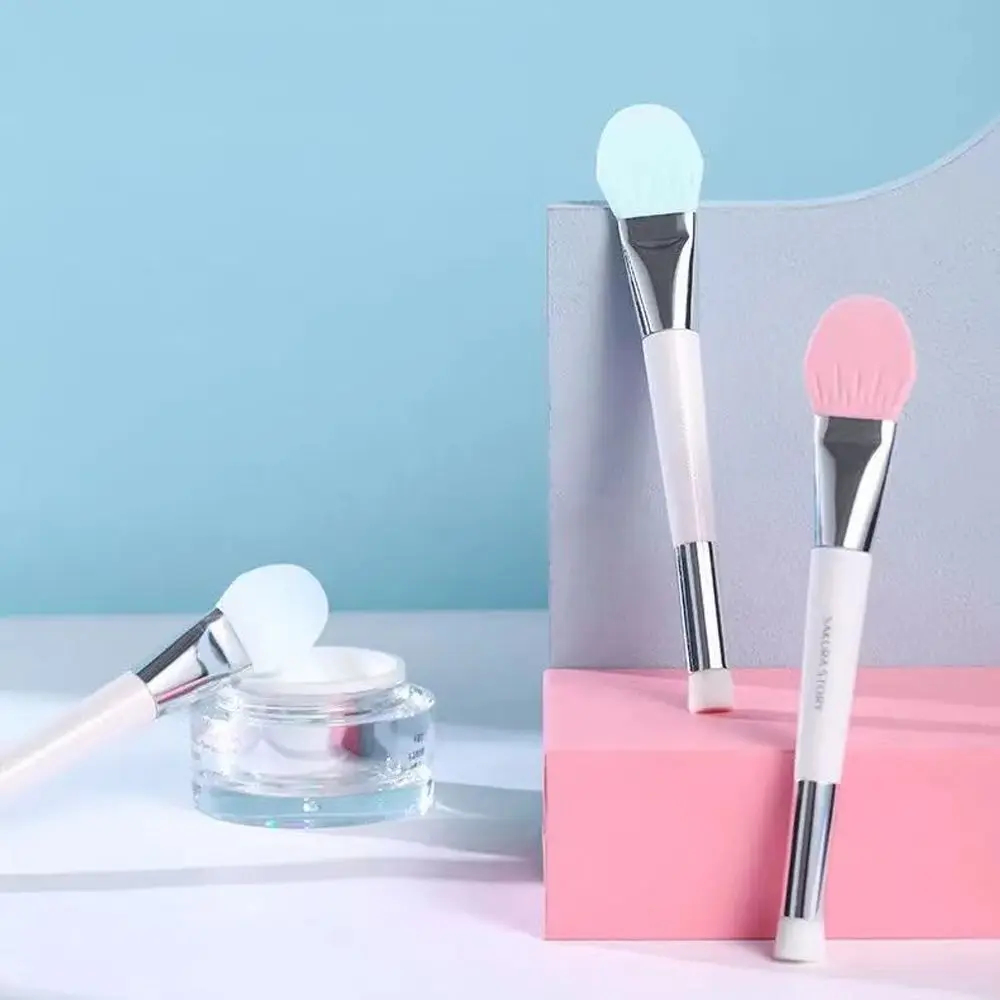 

Высококачественная двухсторонняя Мягкая силиконовая маска, щетка для лица, мазка для ухода за кожей, Очищение лица