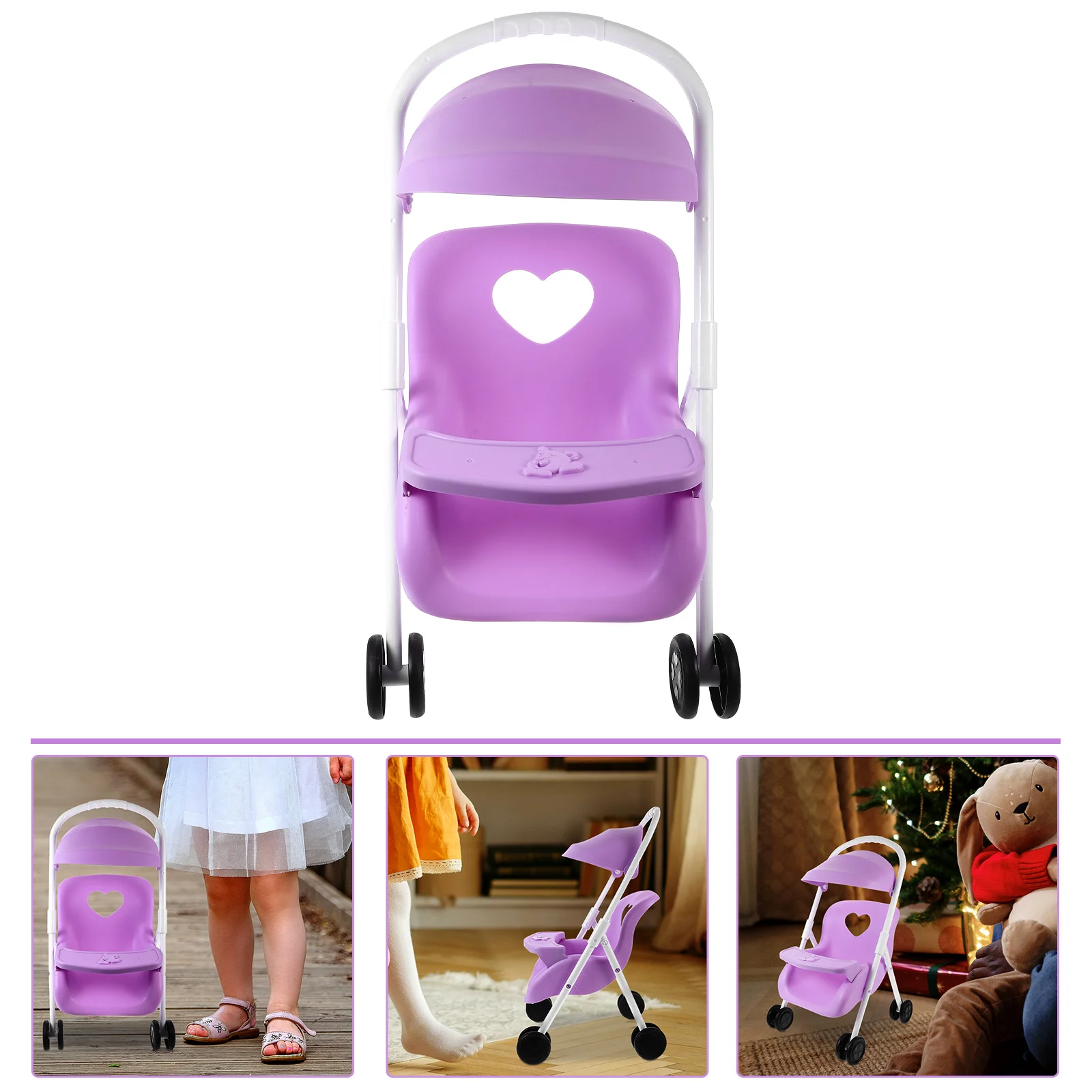 

Детская игровая коляска, имитация коляски, украшения для дома, детская коляска, кукла, детский домик, подвижная игра, пластиковая модель