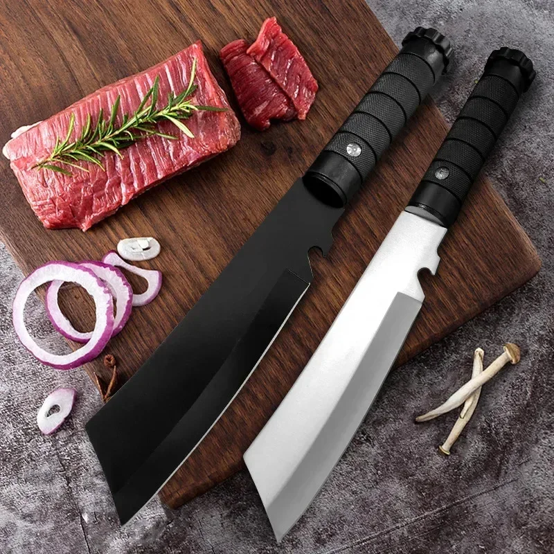 Многофункциональные кухонные ножи из нержавеющей стали нож для мясника молоток