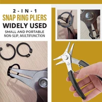 internal and external circlip pliers 2 in 1 snap ring pliers dual use retaining ring pliers multifunctional repairing hand tools