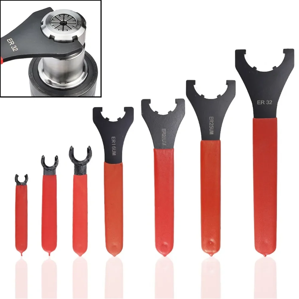 1 шт. er11/16 20 25 32 м один тип цанговый патрон гайка ключ фрезерный инструмент с ЧПУ