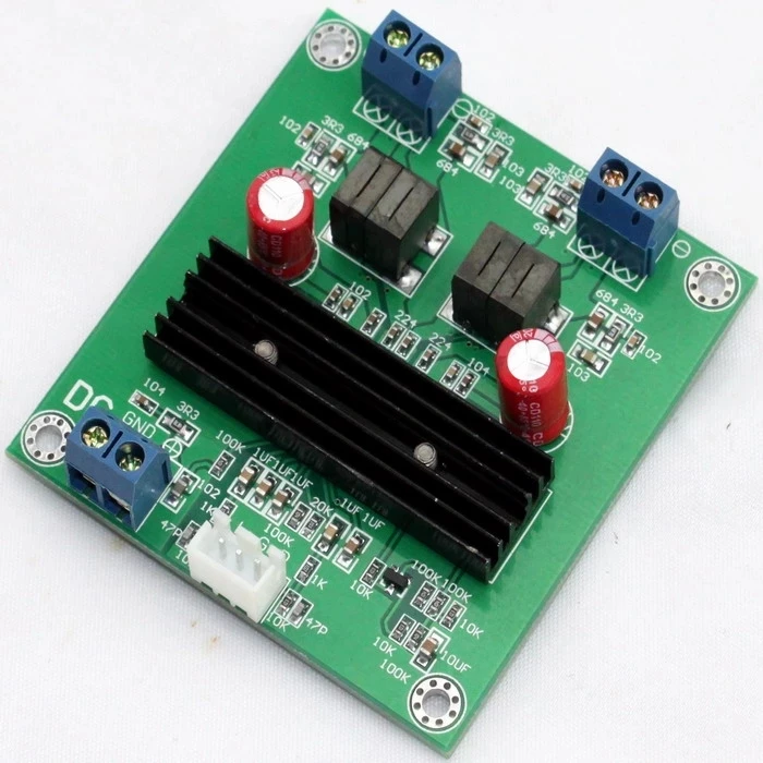 Плата цифрового усилителя высокой мощности DC18V - DC24V 50W + с системой управления TPA3116