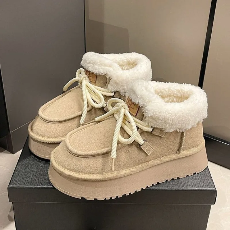 Утепленные зимние ботинки с плюшами 925 женские северо-восточные морозостойкие