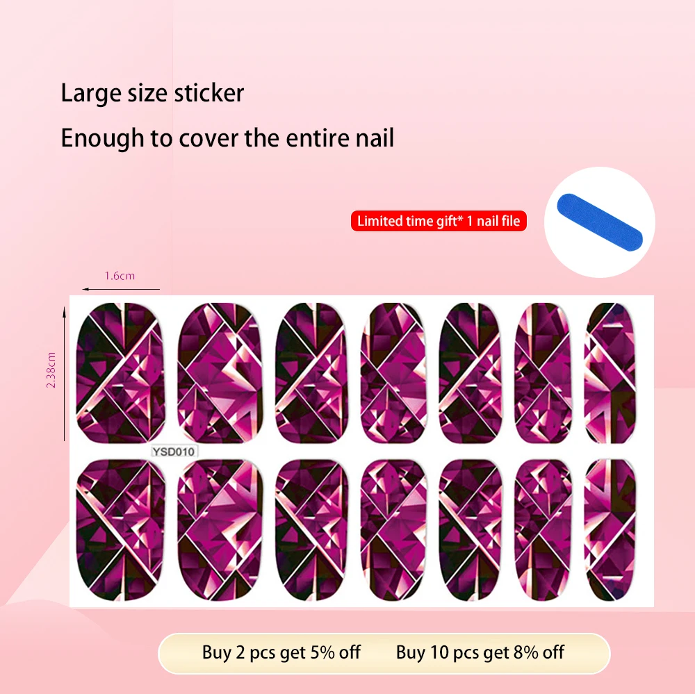 

Water Stickers For Nails Sticker For A DIY Nail Decoration Wrap DIY Accessories 3D Watermark Lines Pattern Transfer Symbol Fall