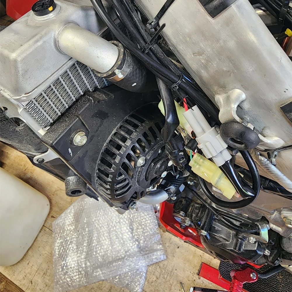 Фото Комплект аксессуаров DC 12V с разъемом для подключения, совместимый с Honda CRF 450L / 450RL (2019 г. - настоящее время) №4