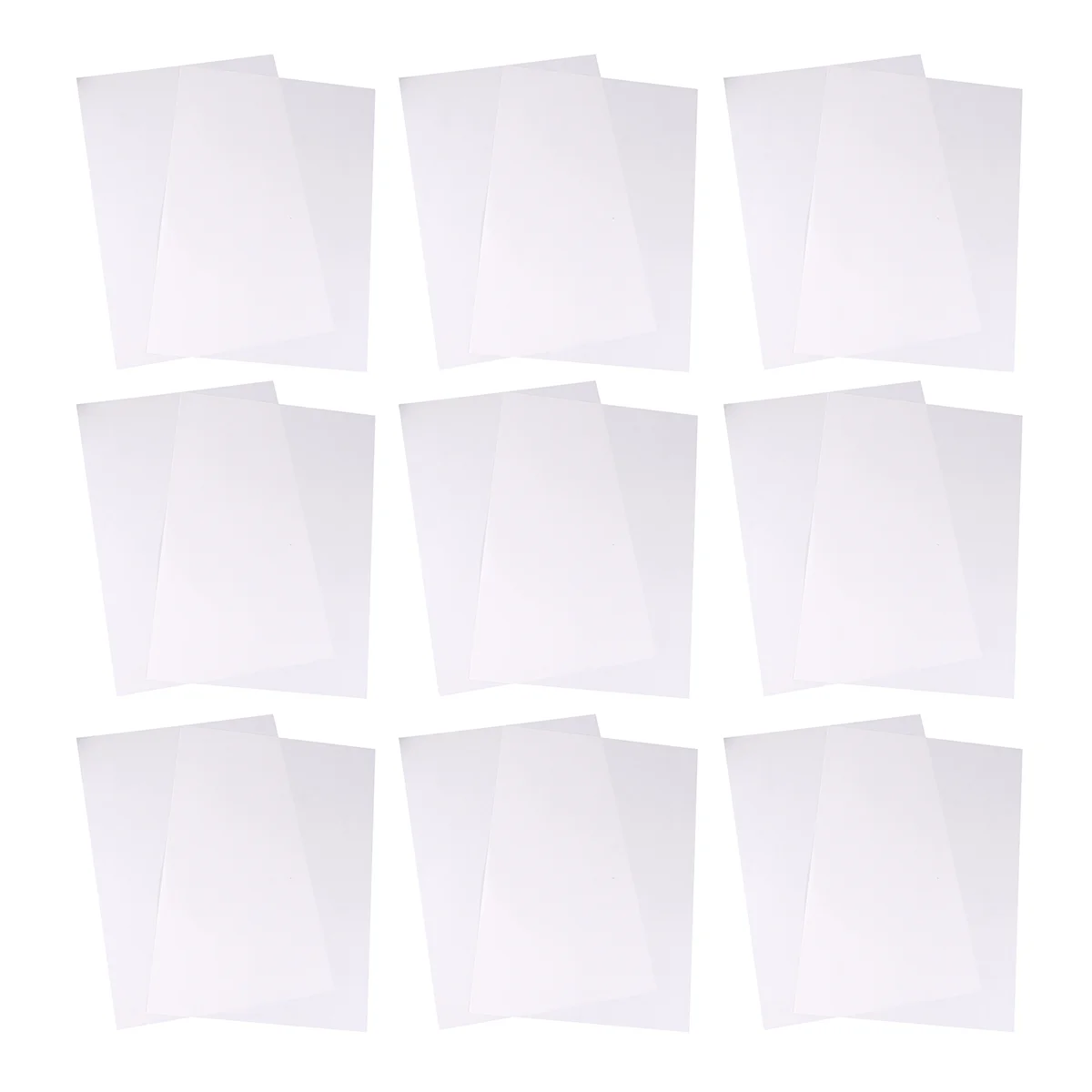 

Paper Release Sticker White Sheet A4 Vinyl Stick Diamond Separation Sided Double Ink Liner Cover Black Isolation Stickproof
