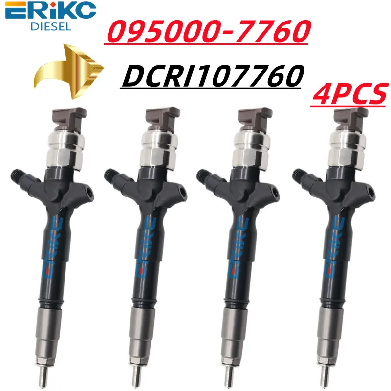 Инъекция 23670-0L010 095000 -7760 Форсунка дизельного топлива 23670-30300 23670-30240 для Toyota HIACE HILUX 2.5D