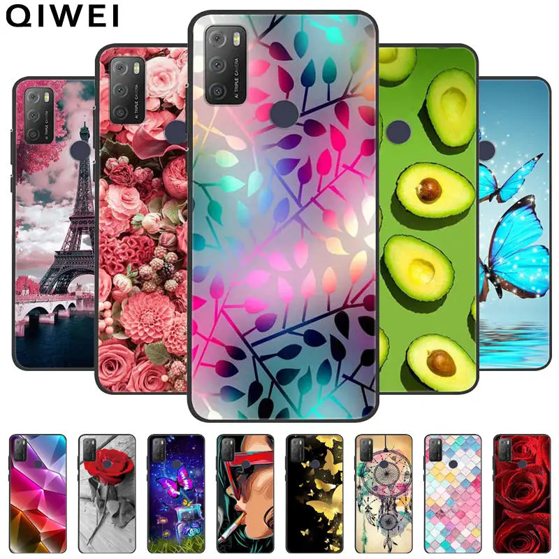 

For TCL 20E / 20Y Case Lovely Fashion Printing Phone Cases For TCL 20Y 20 Y TCL20E 20 E Silicone Back Cover for TCL 6125F 6156D