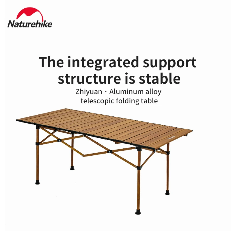 Naturehike складной стол из алюминиевого сплава уличный для яичного рулета кемпинга