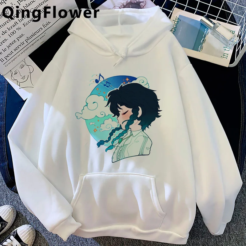 

Толстовки Genshin Impact Xiao Hu Tao kaedeхара Kazuha, мужские корейские толстовки Ulzzang harajuku в стиле Харадзюку, Мужская Уличная одежда
