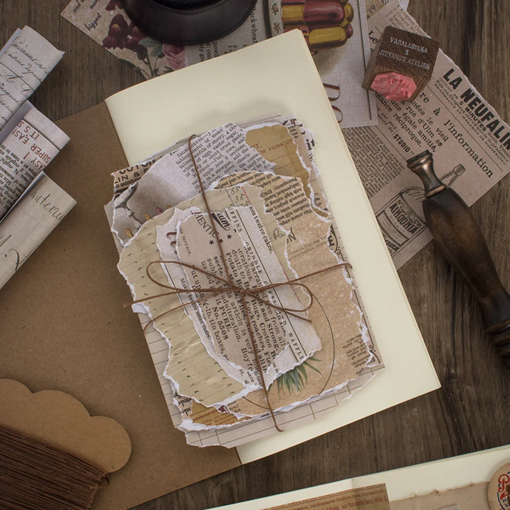 

45 шт./упаковка, бумажные наконечники в винтажном стиле