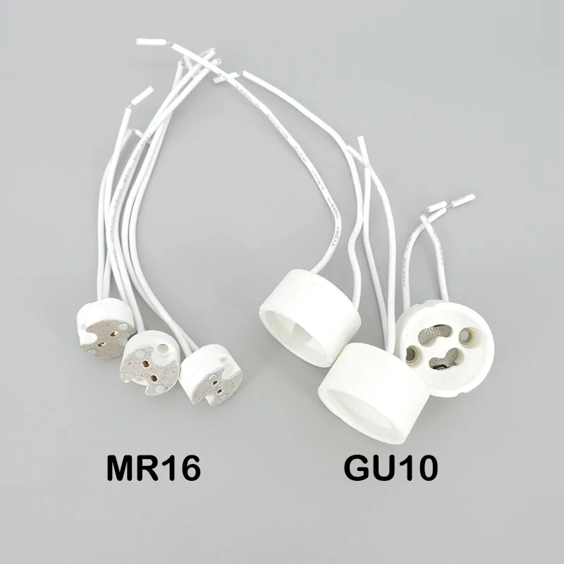 

Керамический патрон для ламп GU10 MR16 MR11 GU5.3 G4