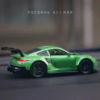 132 porsche 911 rsr diecasts toy vehicles car model alloy boys toys cars supercar collectibles kids car toy gift free shipping