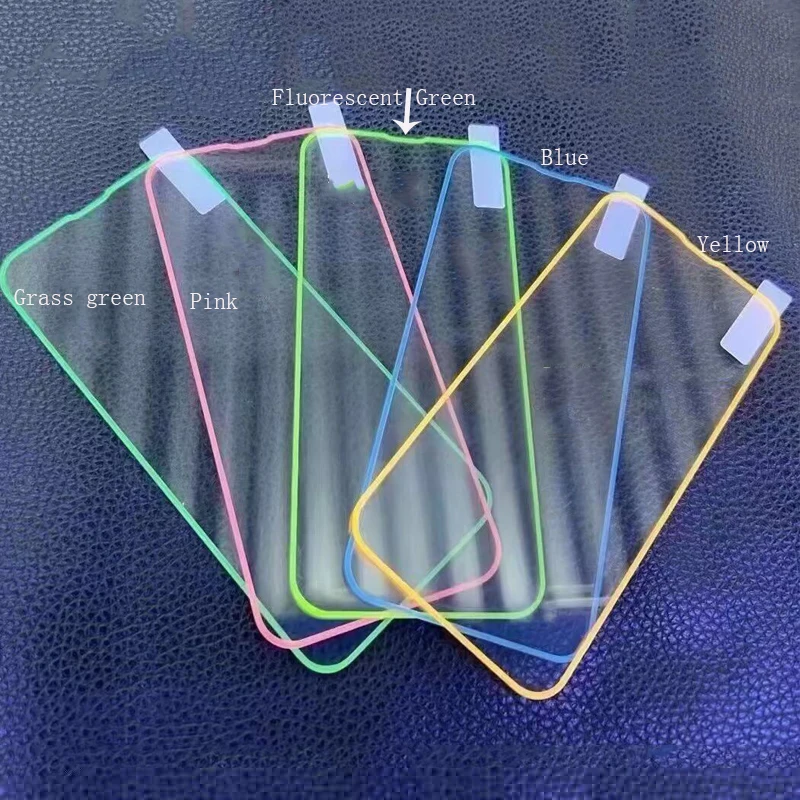 

Luminous Tempered Glass for IPhone 13 Pro Max Screen Protector Glowing Protective Glass for IPhone 12 11 Pro Max 13 Mini Glass