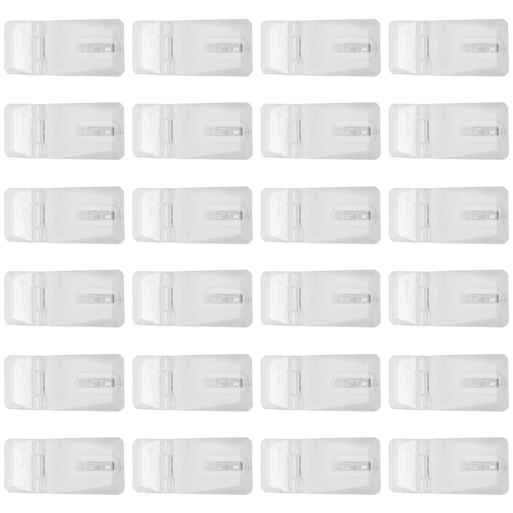 

12 Sets Hasp Buckles Hasp Lock Transparent Box Latches Buckle