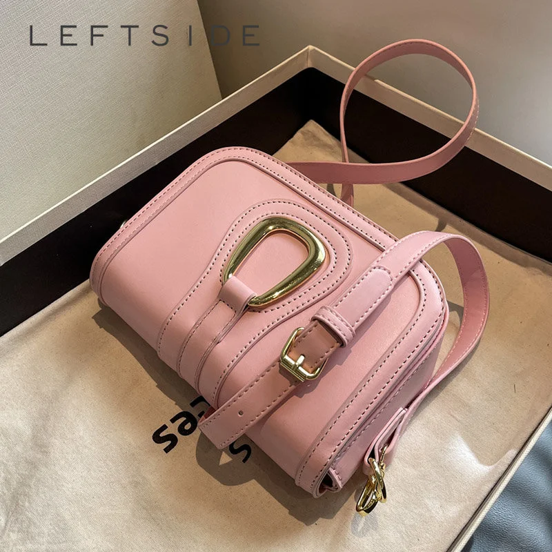 

Маленькие розовые сумки с клапаном для женщин, весна 2023, дизайнерская модная трендовая кожаная сумка через плечо в стиле ретро, женские фиолетовые сумки и кошельки