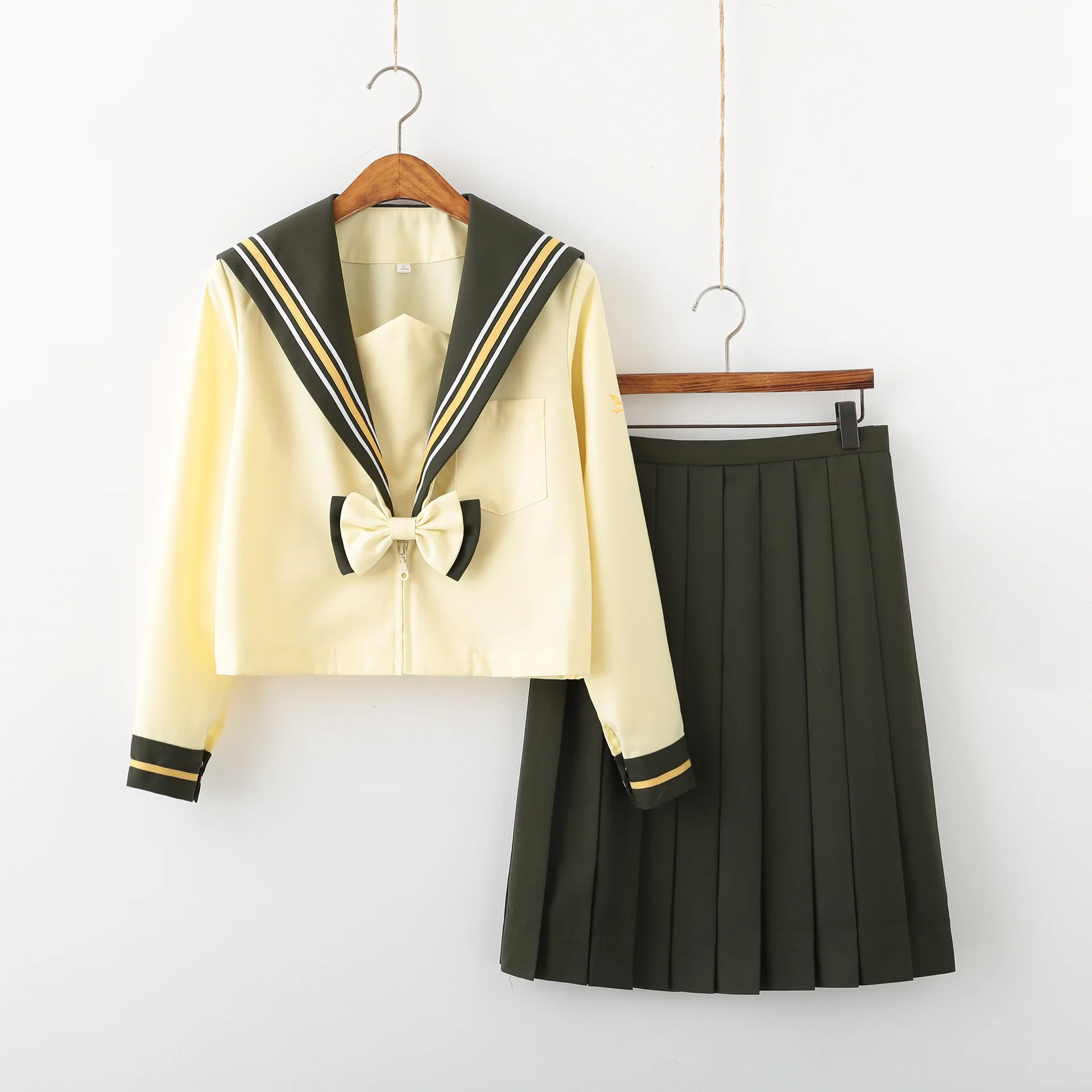 

2022 JK летняя форма с коротким/длинным рукавом японская школьная форма для девочек матросские комплекты плиссированная юбка JK форма костюм