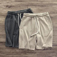 cotton soft shorts men casual jogging sport short pants summer mens running breathable loose shorts vintage short trousers x116
