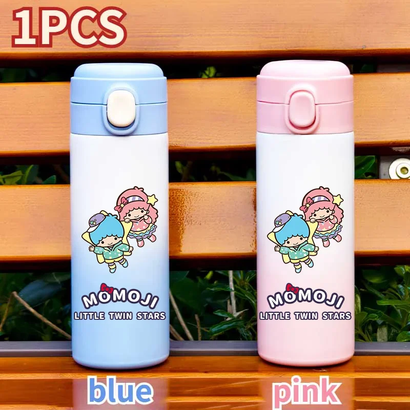 420 мл Sanrio Little Twin Stars мультяшная изолированная чашка из нержавеющей стали