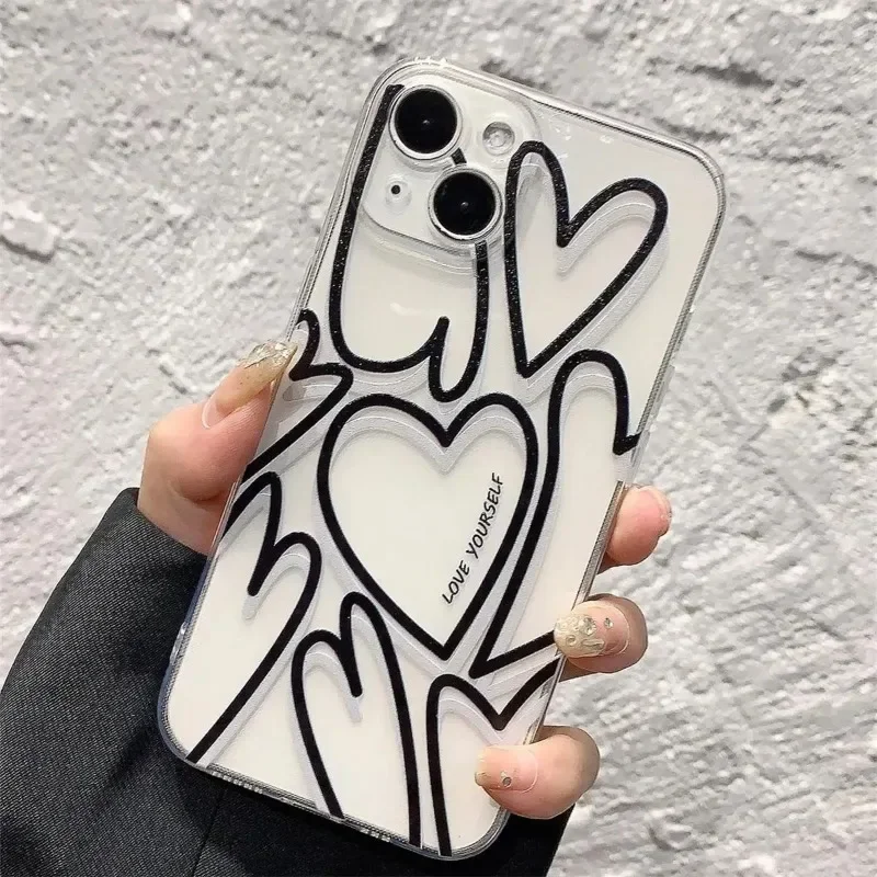 Чехол для телефона с мультяшным летним рисунком IPhone 15 14 13 12 11 Pro Max Mini X XS XR SE 7 8 Plus