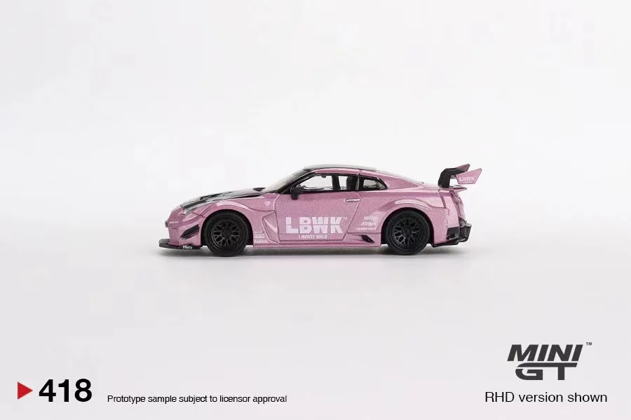 Мини GT 1:64 Nissan 35GT-RR из металла | AliExpress