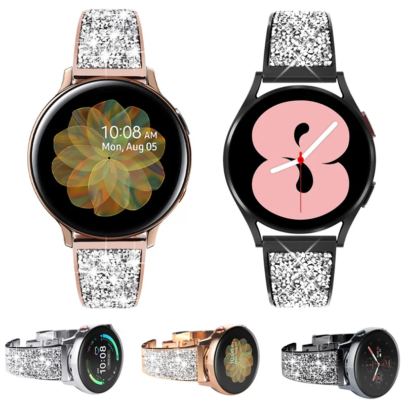 

Браслет металлический для Samsung Galaxy watch 4 5 45 мм 40 мм 44 мм 42/46 мм